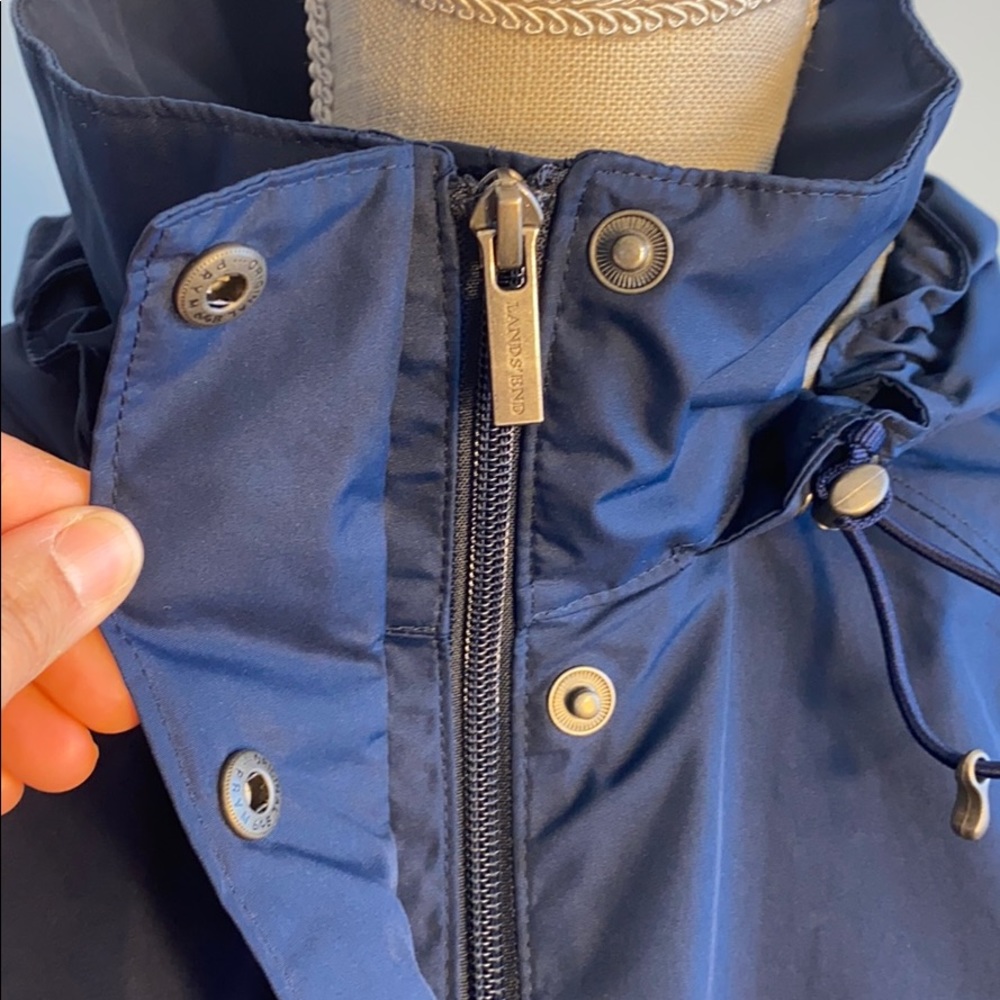 Lands End Windbreaker Spring Jacket. - image 2